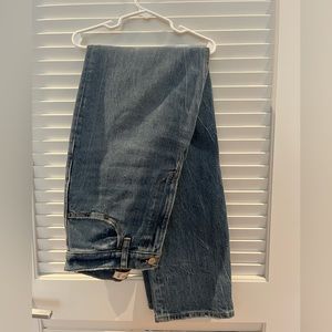 Abercrombie & Fitch Curve Love 90s Straight Ultra High Rise